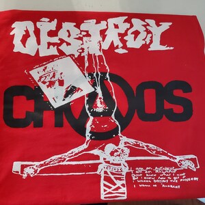 Seditionaries zerstören Jesus-Chaos-T-Shirt Bild 2