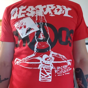 Seditionaries zerstören Jesus-Chaos-T-Shirt Bild 1