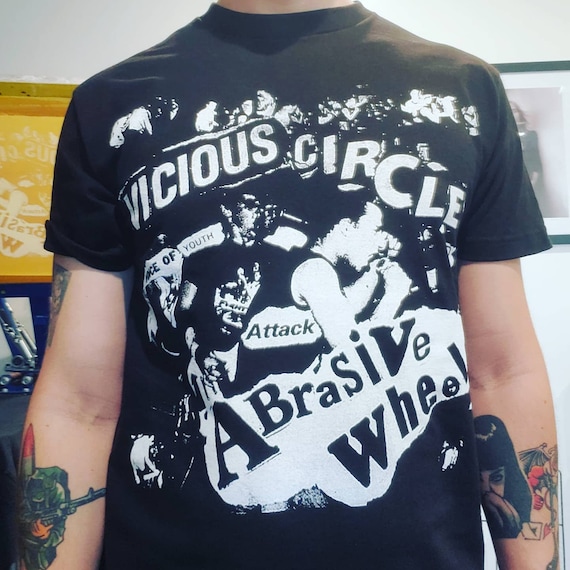 Abrasive Wheels tshirt Vicious circle