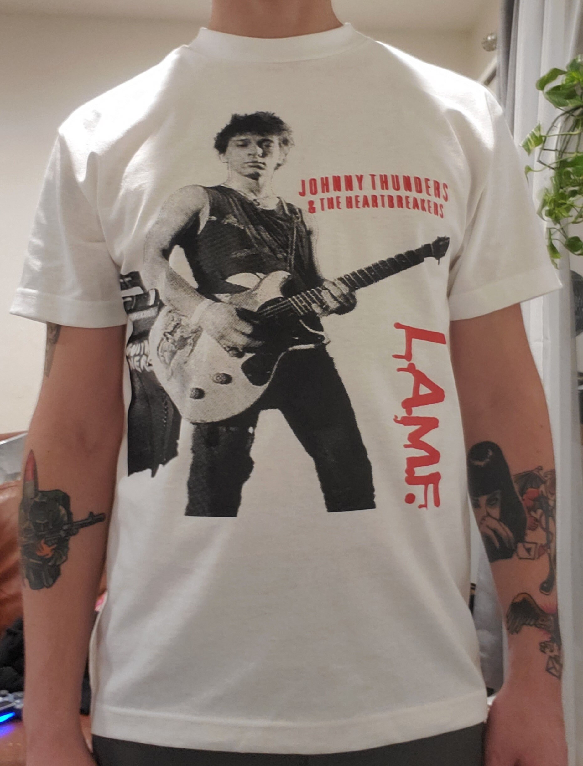 Johnny Thunders and the Heartbreakers Tshirt LAMF - Etsy