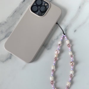 Barbie Things Phone Charm | Pink Phone Charm | Girly Phone Chain| Y2K | Pearl beads Phone Charm | Princess style | kawaii phone strap