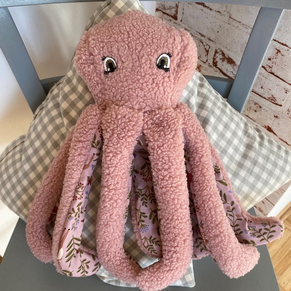 Octopus Kuscheltier zum greifen