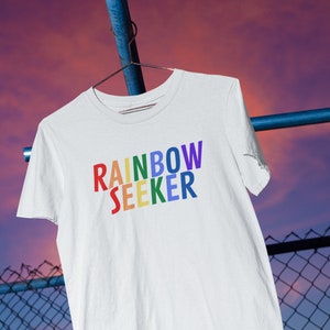 Rainbow Seeker, Rainbow Shirt, Rainbow Shirt for Women, Rainbow Tee, Rainbow T Shirt, Rainbow T-Shirt, Rainbow Shirt for Men, Rainbow Gift