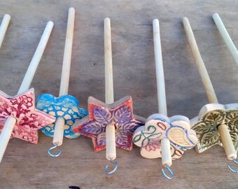 drop spindle. hand made