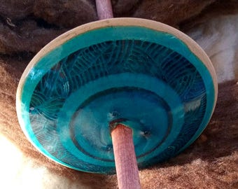 top/bottom whorl drop spindle