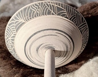 top\bottom whorl drop spindle