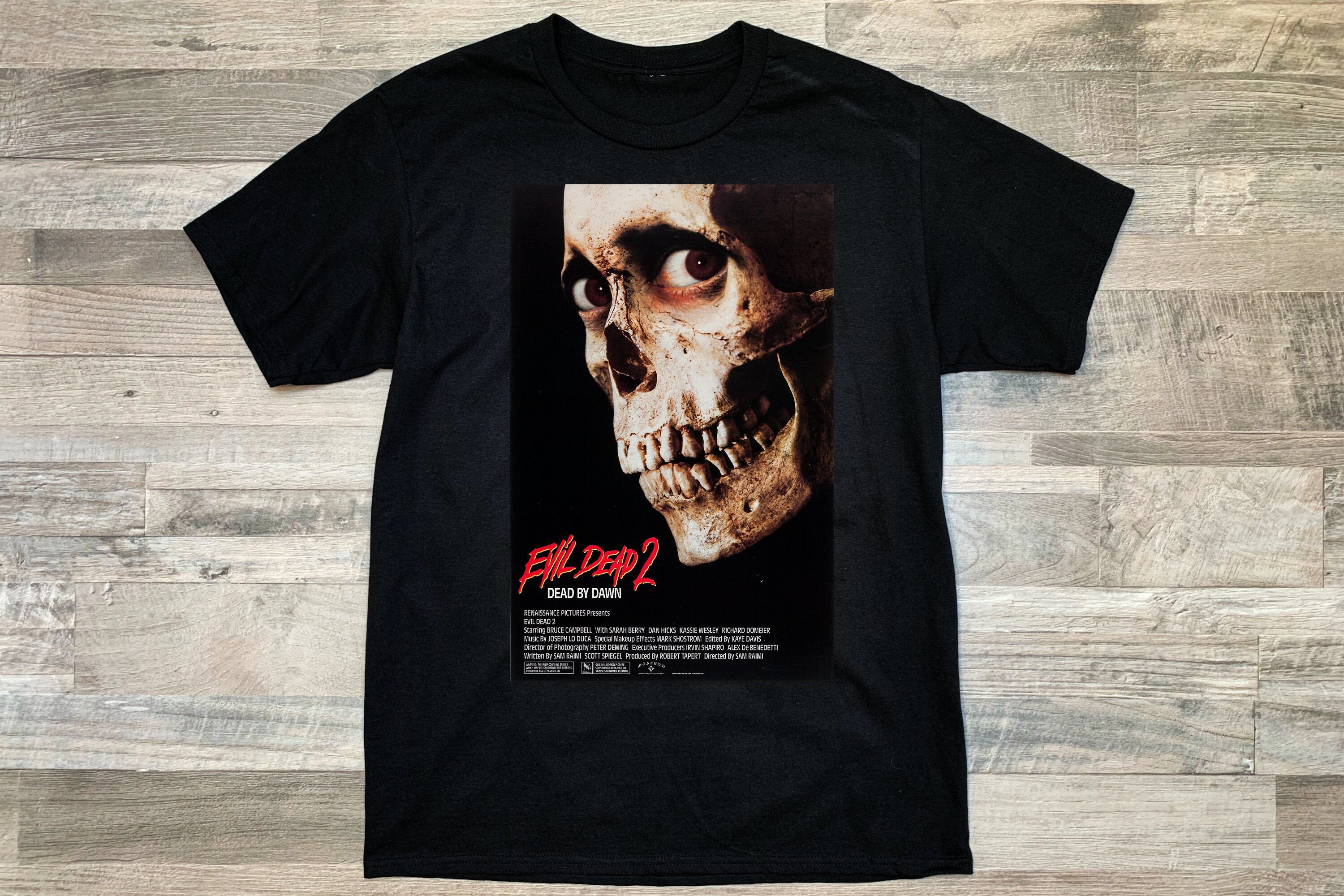 Evil Dead II 1987 Horror Shirt Movie Tshirt Thriller | Etsy UK