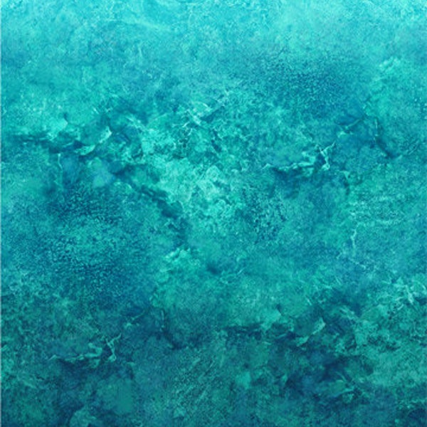 Northcott Silk USA Stonehenge Ombre Fabric, Lagoon