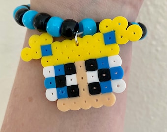 Bubbles - Powerpuff Girls - Kandi-armband single - Rave EDM Festival PLUR