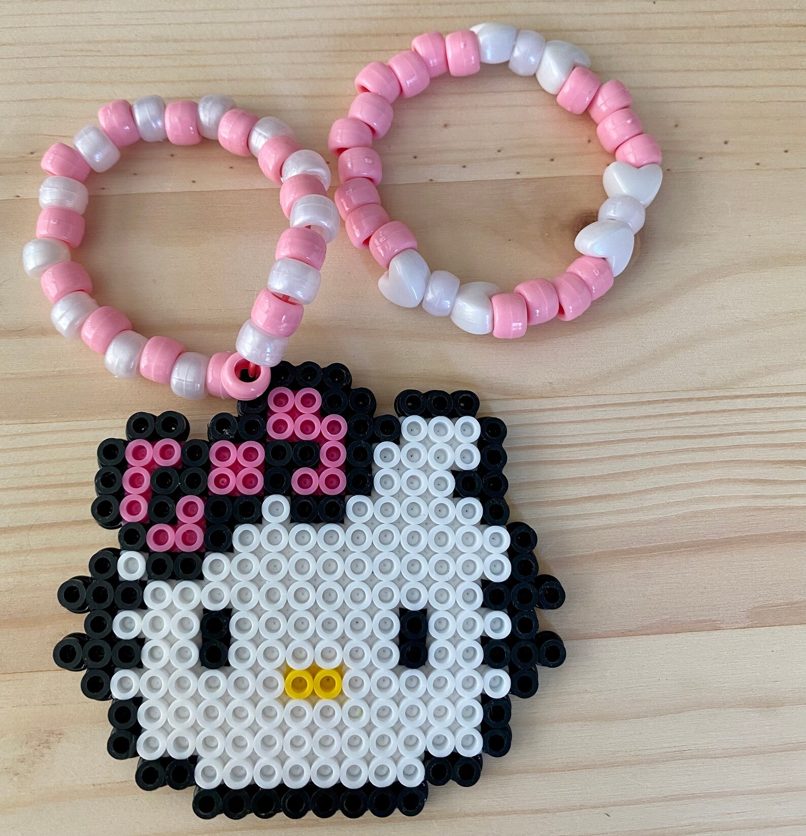 Hello Kitty Kandi Bracelets RACE EDM PLUR Etsy