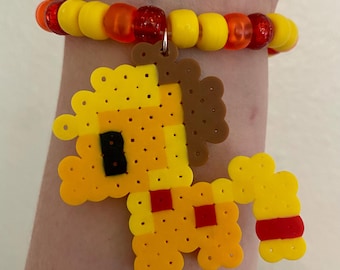 Applejack - MLP - My Little Pony - Pulsera Kandi Sencillo - Festival Rave EDM PLUR