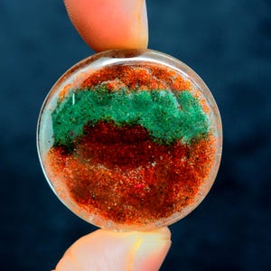 Garden Quartz Cabochon: Scenic Inclusions, Jewelry Artisan Stone