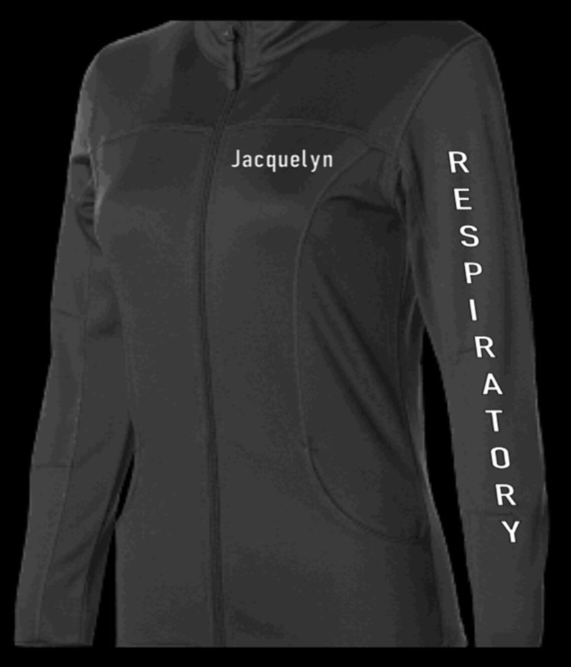 Womens Respiratory Therapist Jacket Etsy