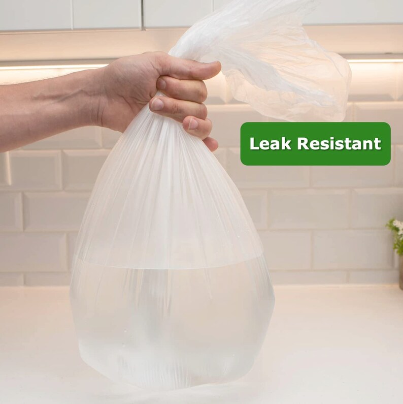 4 Gallon Small Trash Bags Bathroom Garbage Bags200 Bags Etsy