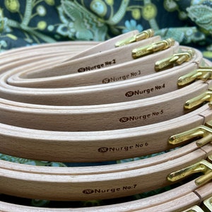 Nurge 16mm Embroidery Hoops