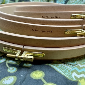 Nurge Punch Needle Hoops