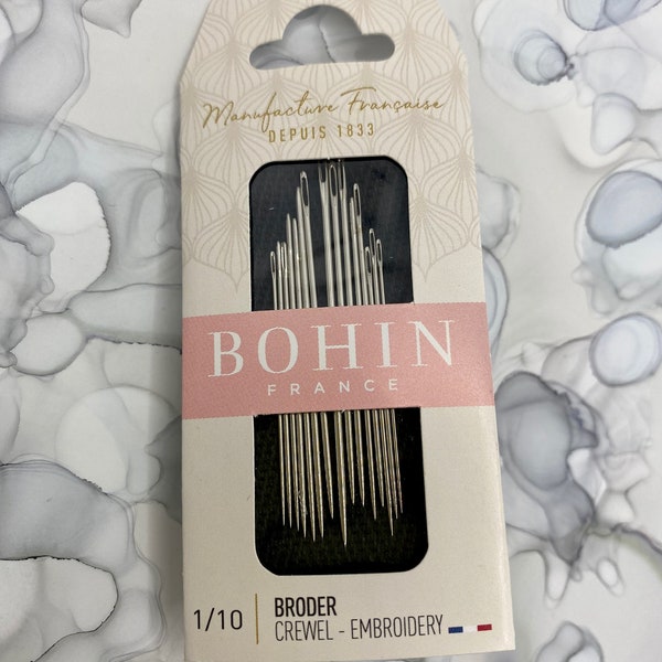 Bohin Embroidery Needles - Discovery Pack