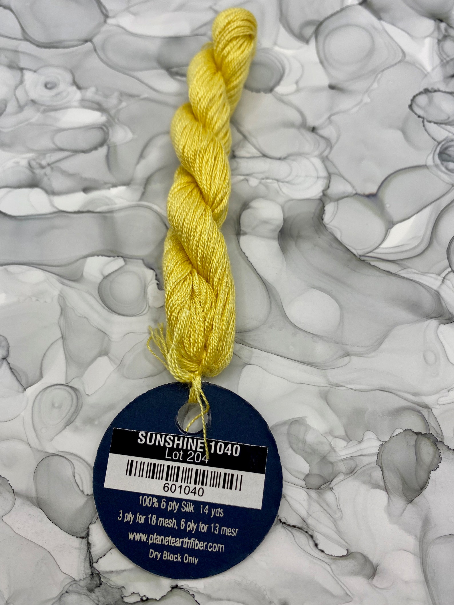 Planet Earth 6-ply Silk Thread Yellow Ochres and Golden - Etsy