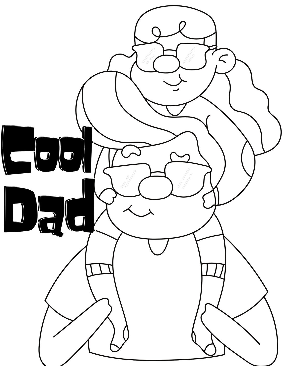 fathers day coloring pages5 pageschildren coloring etsy