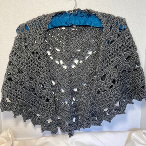 Evening Shawl Handmade Crochet