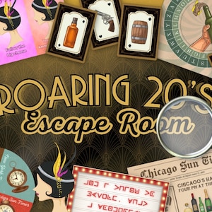 1920's Escape Room, Great Gatsby Escape Room, Roaring 20's Escape Room ...