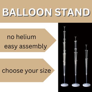 Ballon Holder Display DIY