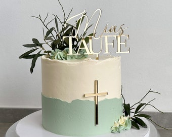 Cake Topper Taufe, Kommunion, Konfirmation, heilige Feste, Set