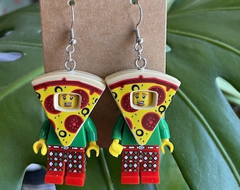 Mini Figure Earrings | Fun Earrings | Block Earrings | Quirky Earrings | Unique Earrings | Funny Earrings | Silly Earrings | Part 1
