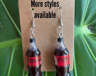 Mini Brands Earrings | Fun Earrings | Food Earrings | Quirky Earrings | Drink Earrings | Soda Earrings | Silly Earrings | Part 28