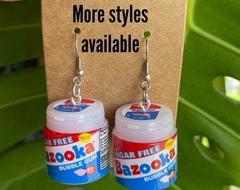 Mini Food Earrings | Fun Earrings | Candy Earrings | Food Earrings | Quirky Earrings | Unique Earrings | Funny Earrings | Part 19