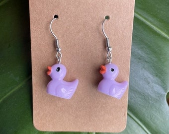 Mini Duck Earrings | Fun Earrings | Cute Earrings | Quirky Earrings | Silly Earrings | Funny Earrings