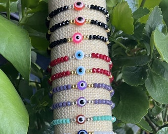 Evil Eye Bracelets | Pulseras Mal de Ojo | Evil Eye | Protection Bracelets | Beaded Evil Eye Bracelets |