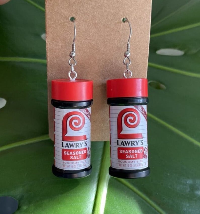 Mini Food Earrings | Food Earrings | Fun Earrings | Quirky Earrings | Funny Earrings | Silly Earrings | Unique Earrings | Part 6 L Salt
