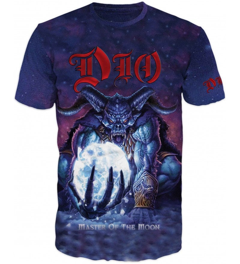 3D DIO MASTER OF The MoON T ShIRT | Etsy