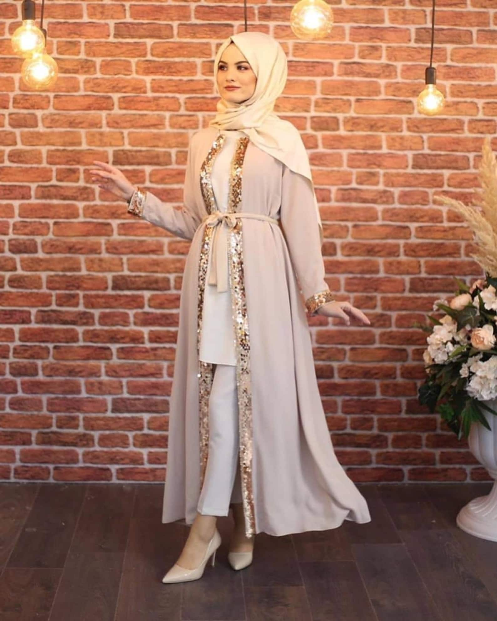 Abaya Cape Women Kimono Muslim Dress Kaftan Morocco style | Etsy