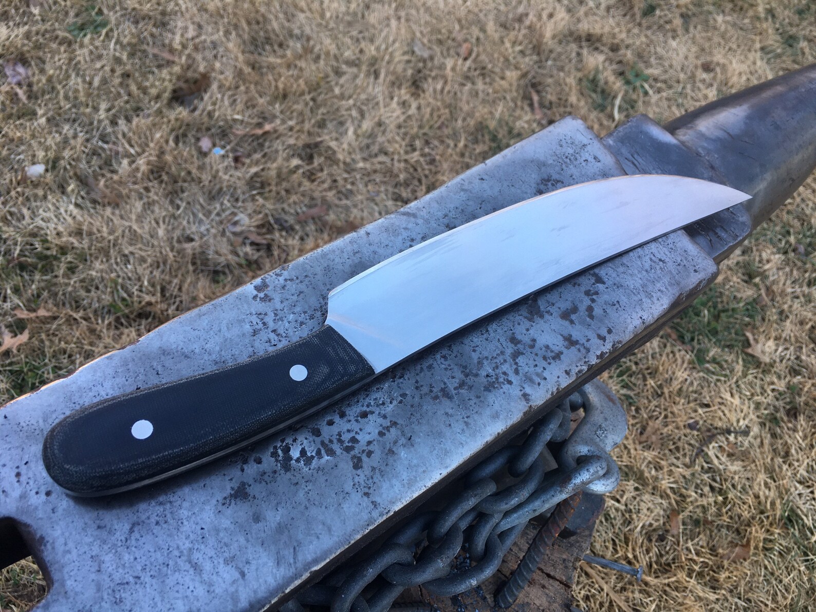 Hand Tactical chopper knife 5160 high carbon steel Etsy