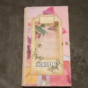 Traveler note book junk jornal, junk jornal, scrapbooking, handmade jornal, junk journal standard size