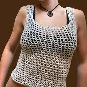 PATTERN: Crochet Holey Tank Top