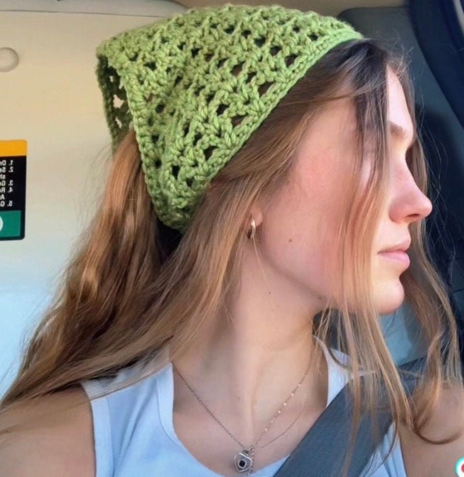 Crochet Hair Bandana PATTERN US Only Etsy