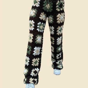 Granny Square Pants Pattern, Crochet pants pattern, unisex crochet pants, unisex crochet pattern