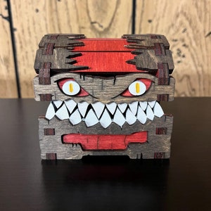 Mimic Dice Box - Tabletop RPG, Dungeons & Dragons, Würfelbox, Monster
