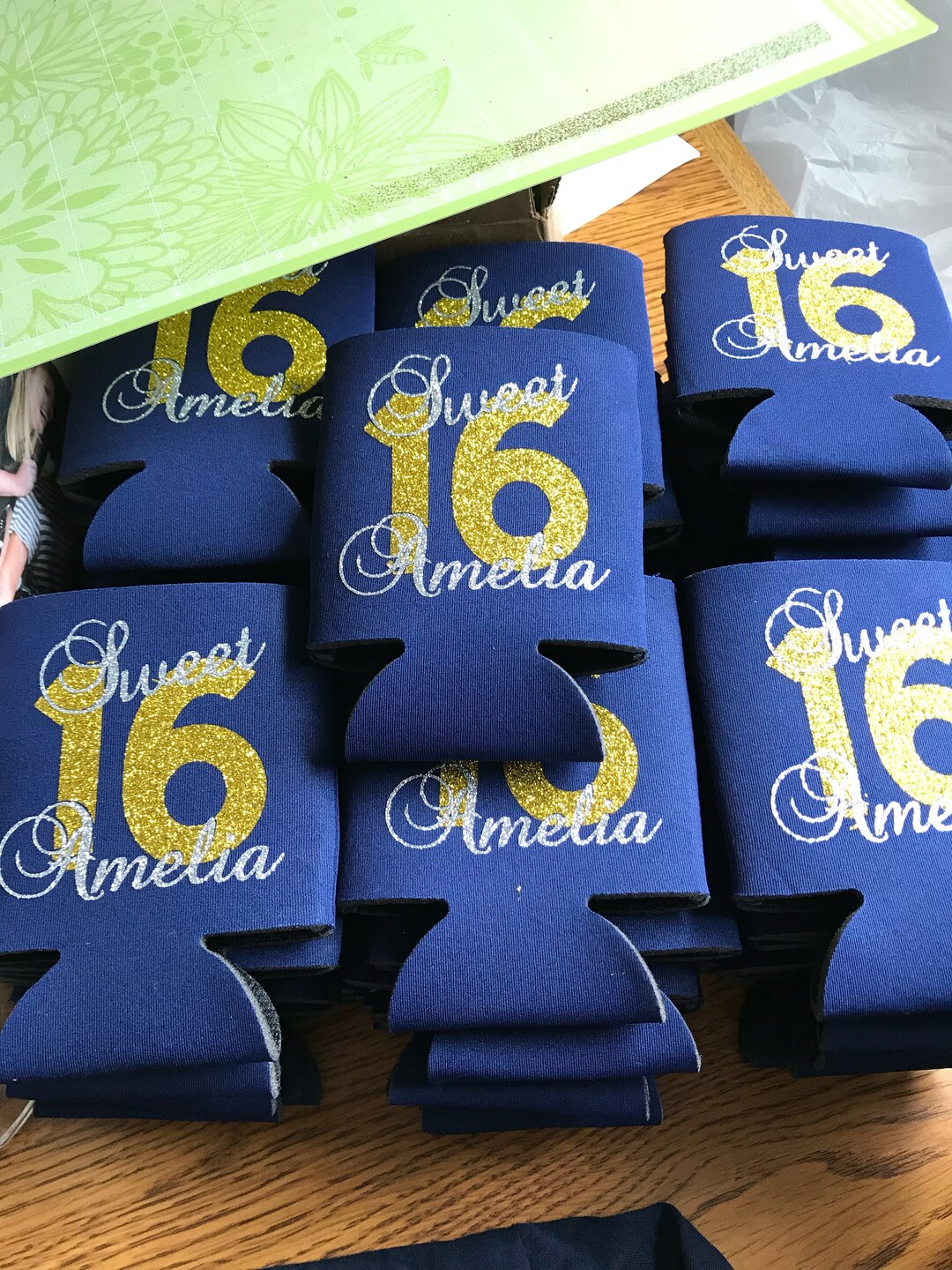 Custom Can Koozies Etsy