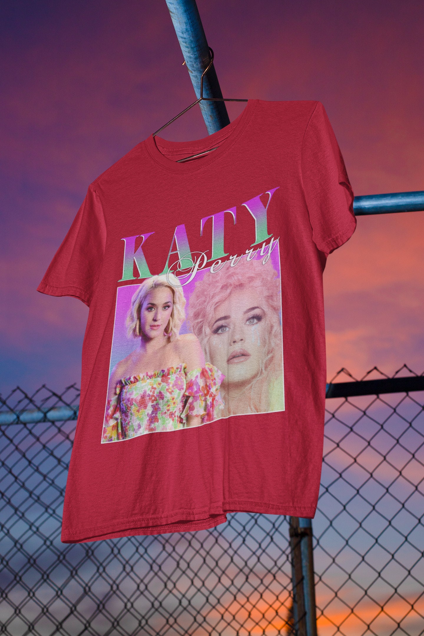 Discover Camiseta Katy Perry Cantante Famoso Merch para Hombre Mujer