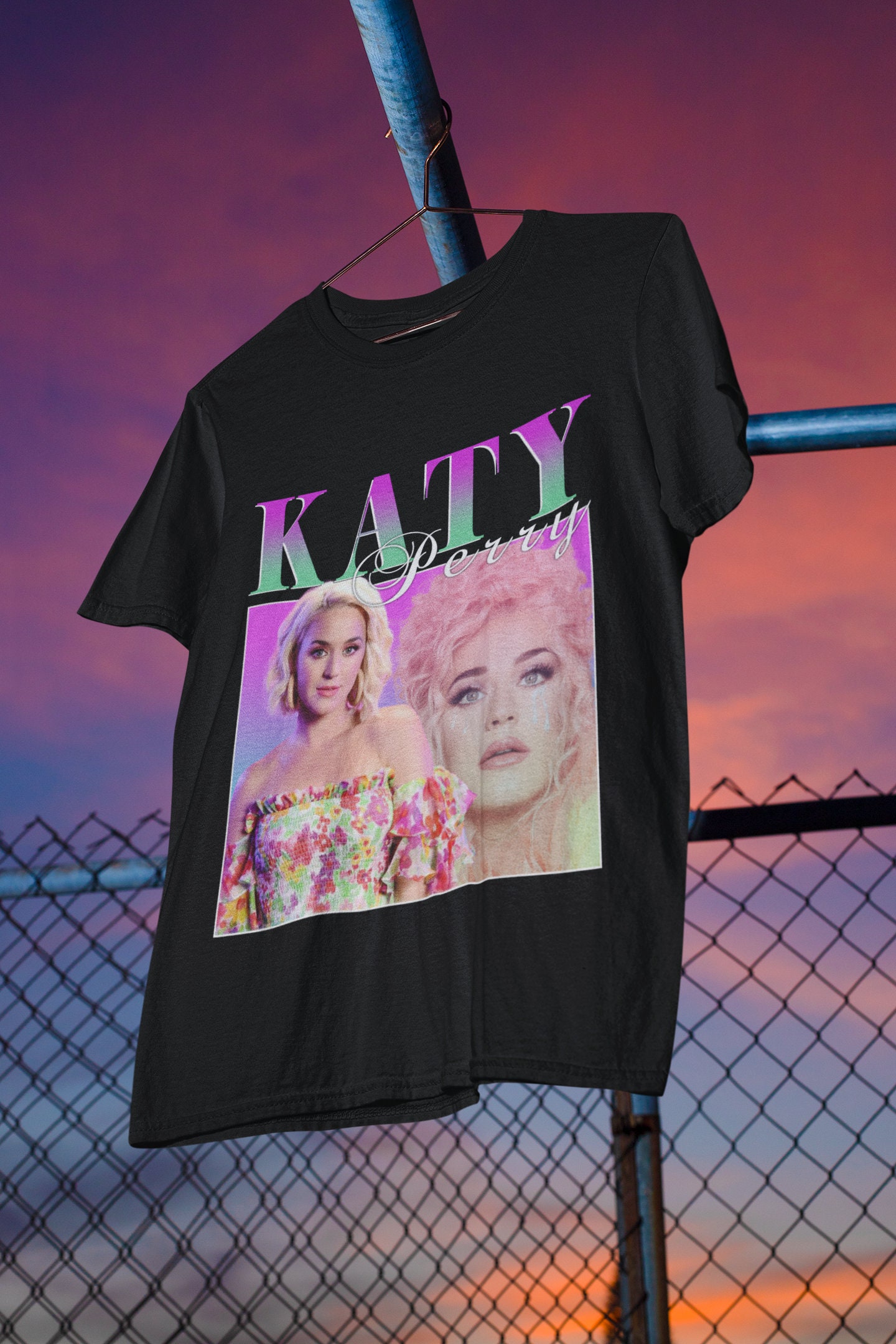 Discover Camiseta Katy Perry Cantante Famoso Merch para Hombre Mujer