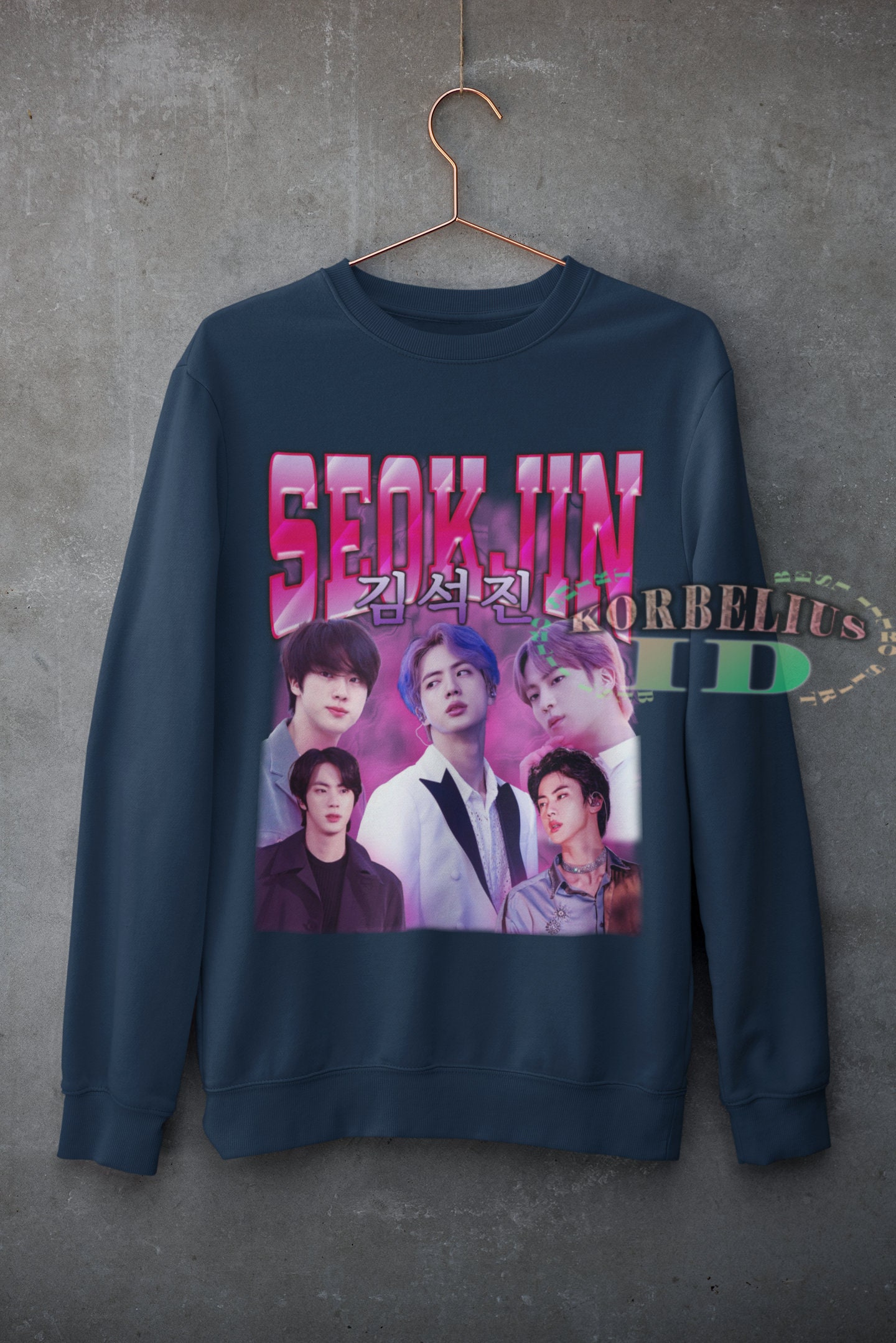 Kim Seokjin Shirt, Kim Seokjin Korean Kpop 90's Shirt sold by Eduardo