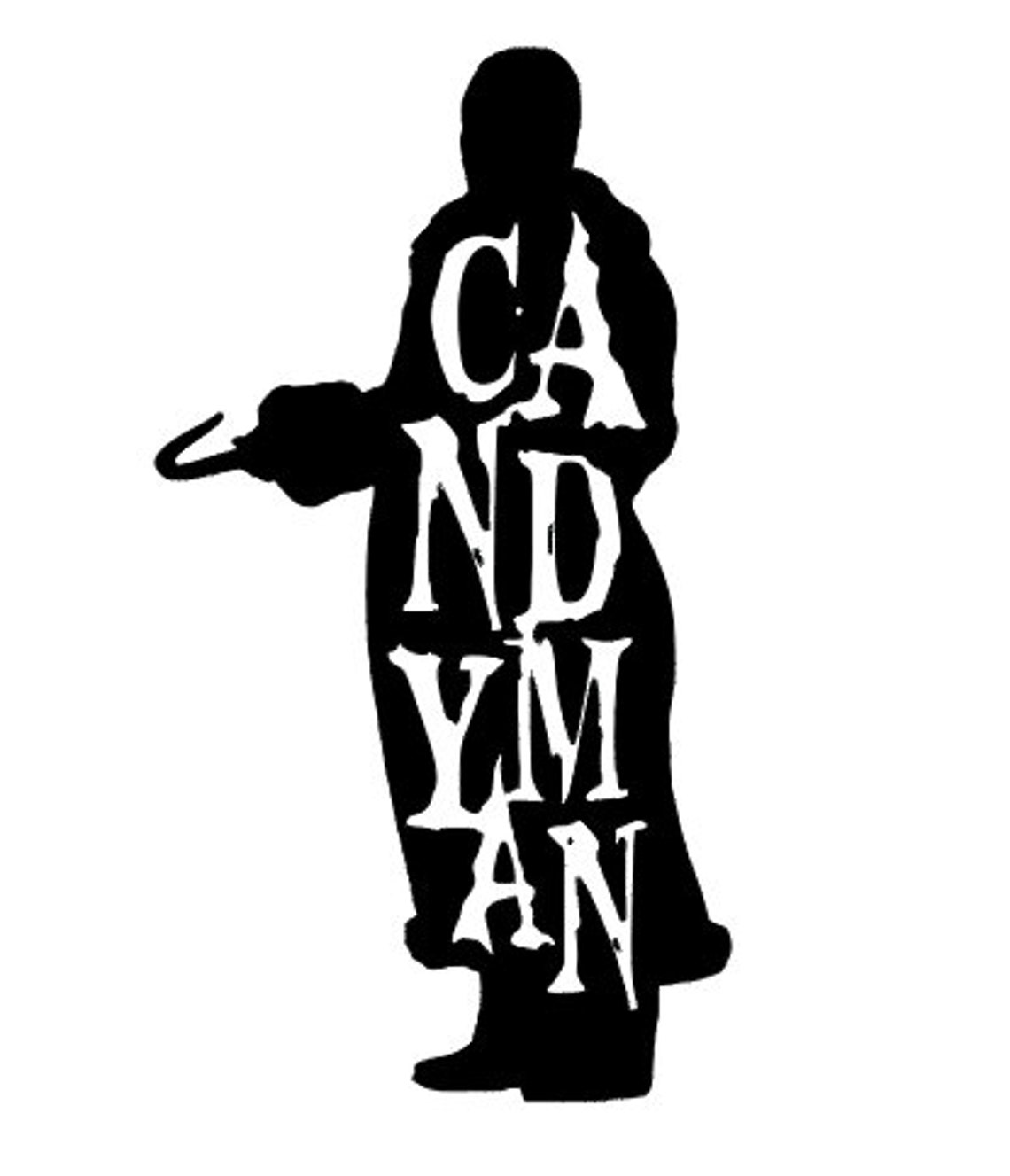 Candyman Vinyl Decal Sticker Pop Culture Horror Halloween Etsy