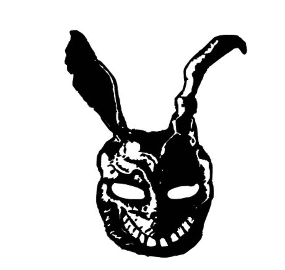 Donnie Darko Frank the Rabbit Vinyl Decal Sticker Pop Culture Etsy