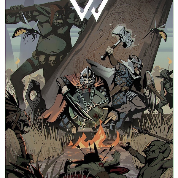 Valheim Fan Art Poster - Plains Biome