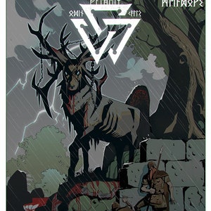 Valheim Fan Art Poster - Meadows Biome
