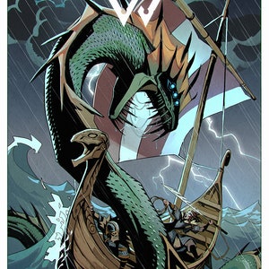 Póster de Valheim Fan Art - Ocean Biome